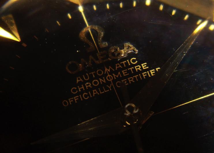 欧米茄星座双鹰2003款黑面,欧米茄古董表鉴别