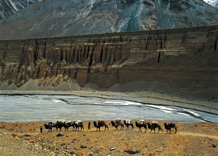 喀喇昆仑壮美风景,喀喇昆仑走廊自然风景视频