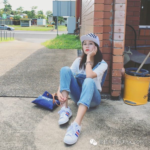 背呀么背带裤~~买了么？