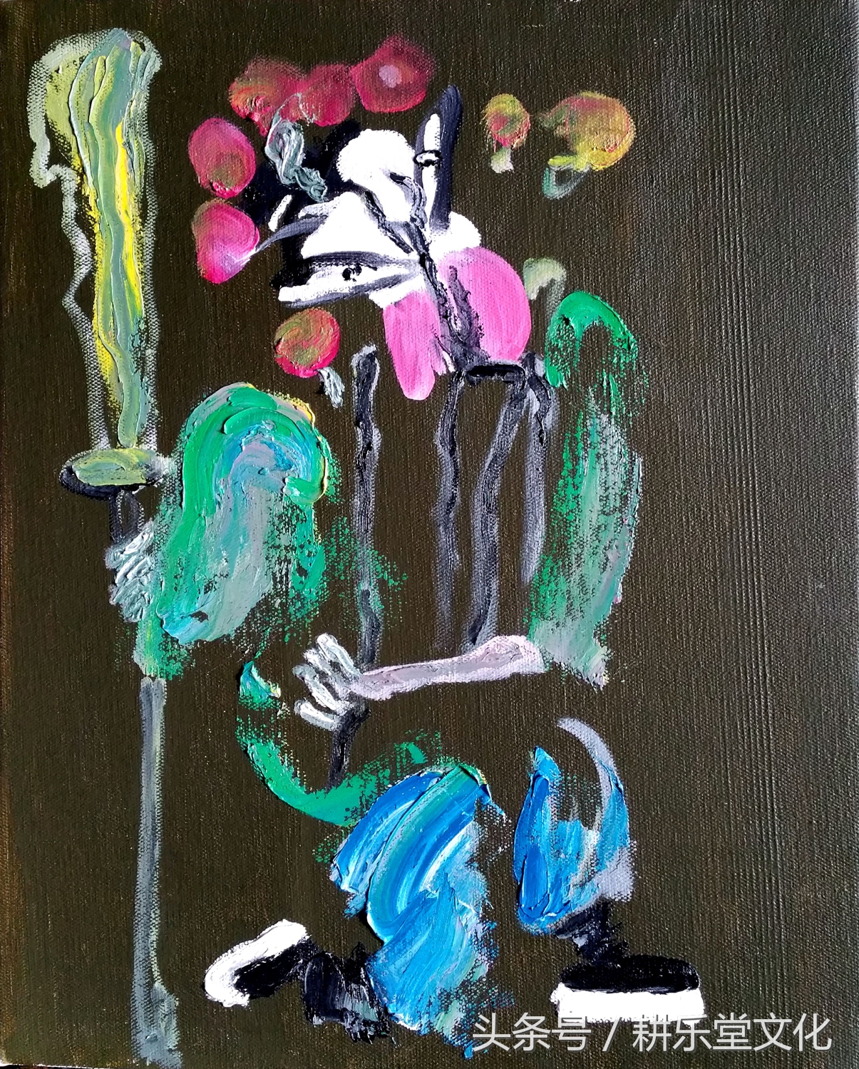 美女作家画驴,画出了浓郁的泥土气息