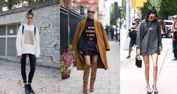 oversize卫衣加绒加厚,oversize卫衣搭配鲨鱼裤还是卫裤