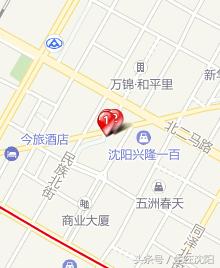 中山路七福屋百货-平面呈三角形抹去三个角日系第一家百货商店