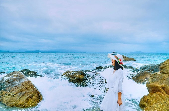 人间仙境三亚,三亚人间天堂全景