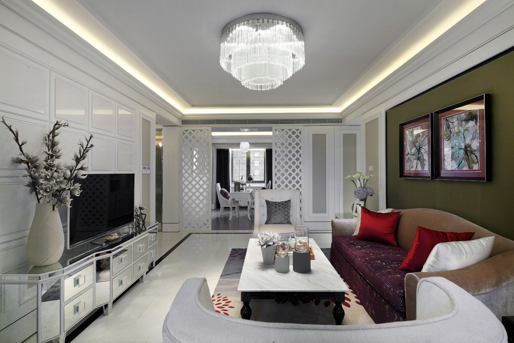 太原天悦195平样板间,太原源艺汇通装饰