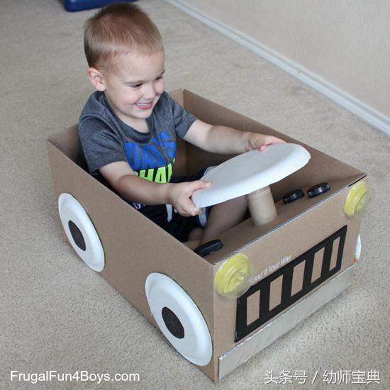 手工霸气帅气小汽车,手工制作大全小汽车创意废物利用