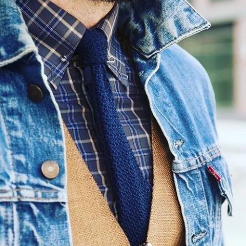 根据场合合理搭配,领带的选择和打法