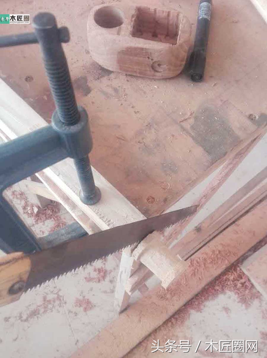 木匠用墨斗制造方法,木工墨斗制作全过程