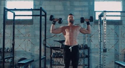 瘦子增肌的两套家庭哑铃健身计划,瘦的人如何用哑铃增肌