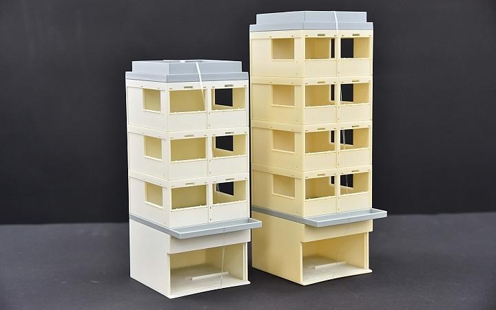 把香港带回家!TINY微影Bd7「香港传统公寓街景」模型开箱制作!