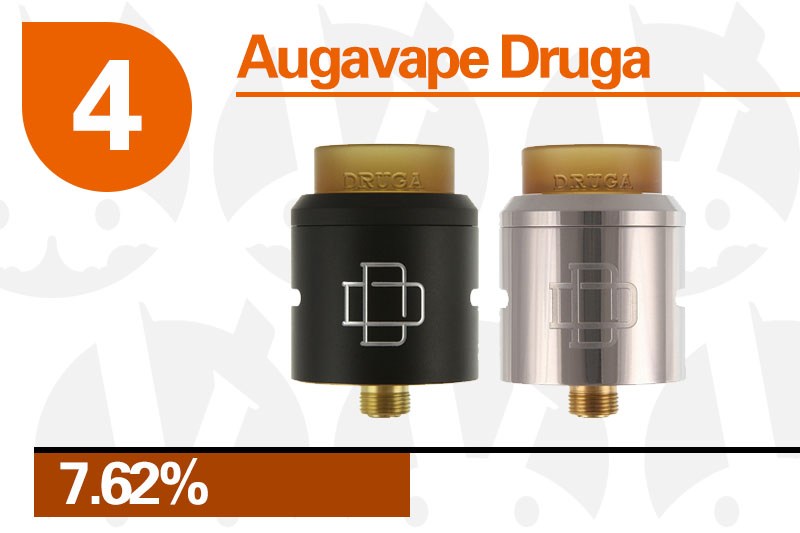 英国2017*子烟电**大奖的重头戏来了，RDA雾化器TOP10榜单出炉