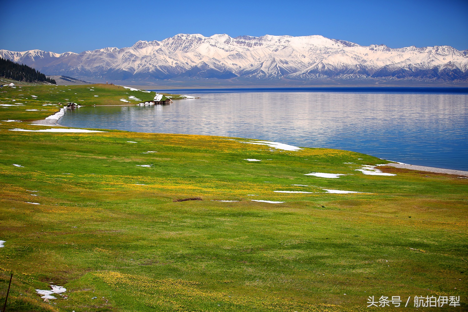 美丽的赛里木湖风景图片,赛里木湖的美景