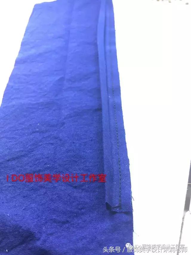 零基础学做衣服—包边工艺图文讲解IDO原创