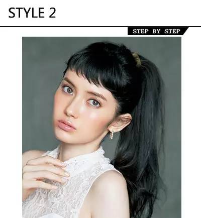 头发少丸子头的扎法简单易学好看,30-40岁简易减龄扎法发量少