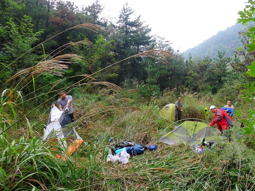 蒙山三十六计之十六：雨潜麻峪环古寺
