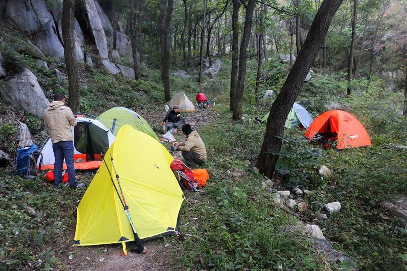 蒙山三十六计之十六：雨潜麻峪环古寺