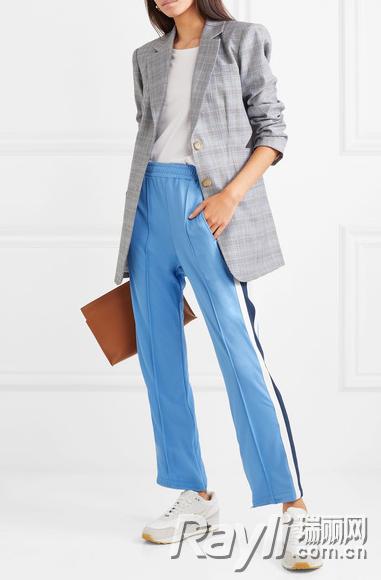 杨紫黑色阔腿牛仔裤,杨紫健身裤