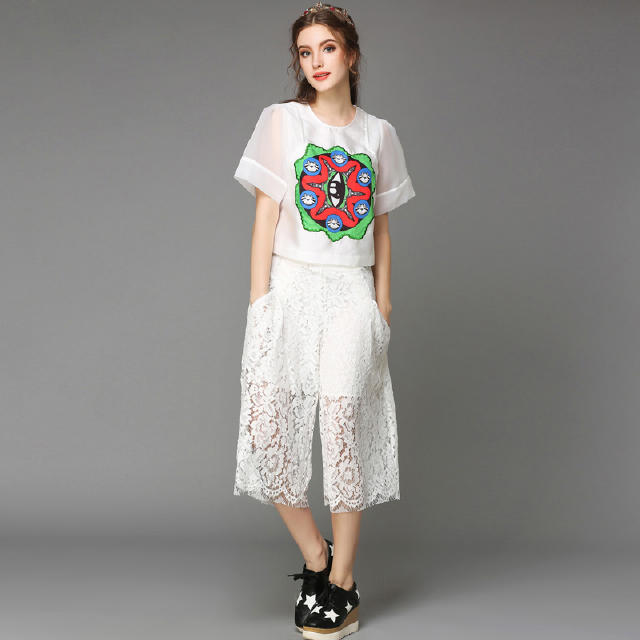 时尚慵懒感套装,胖美眉休闲减龄套装