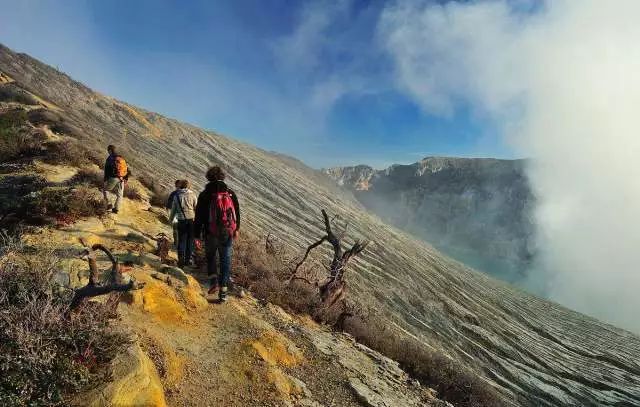 终极火山体验：在爪哇之巅，遇见蓝色地狱之火