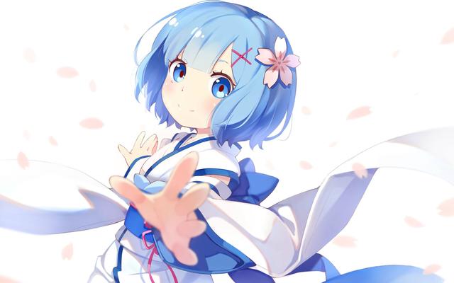 雷姆动漫头像女生,雷姆动漫头像高清唯美