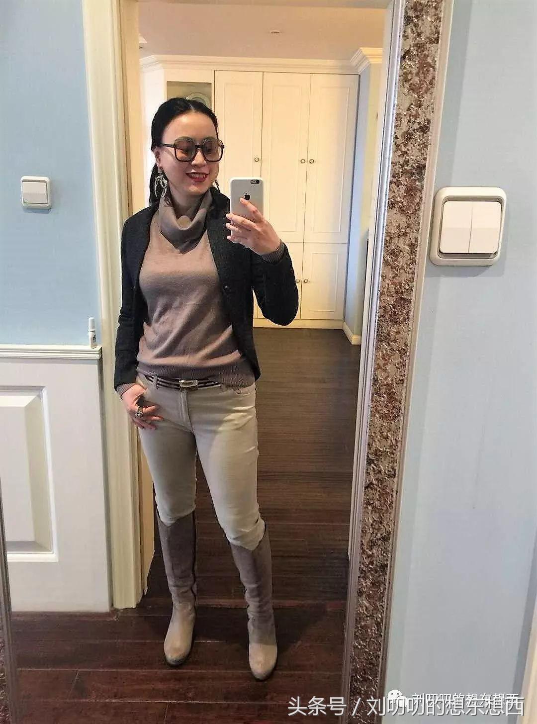 一日一Look-帅气的中靴(一)