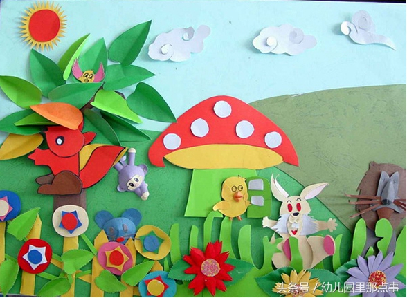 幼儿园立体墙面装饰新年,幼儿园小班墙饰简单大方