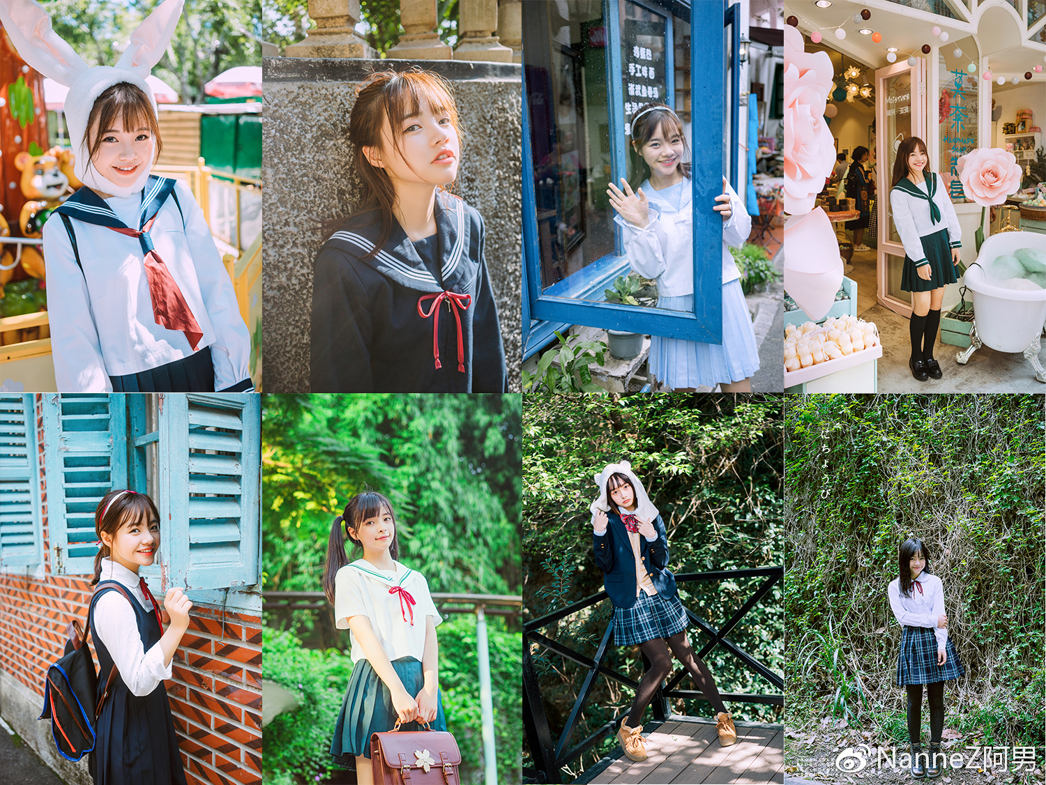 jk人像摄影技巧,海边jk制服拍摄教程