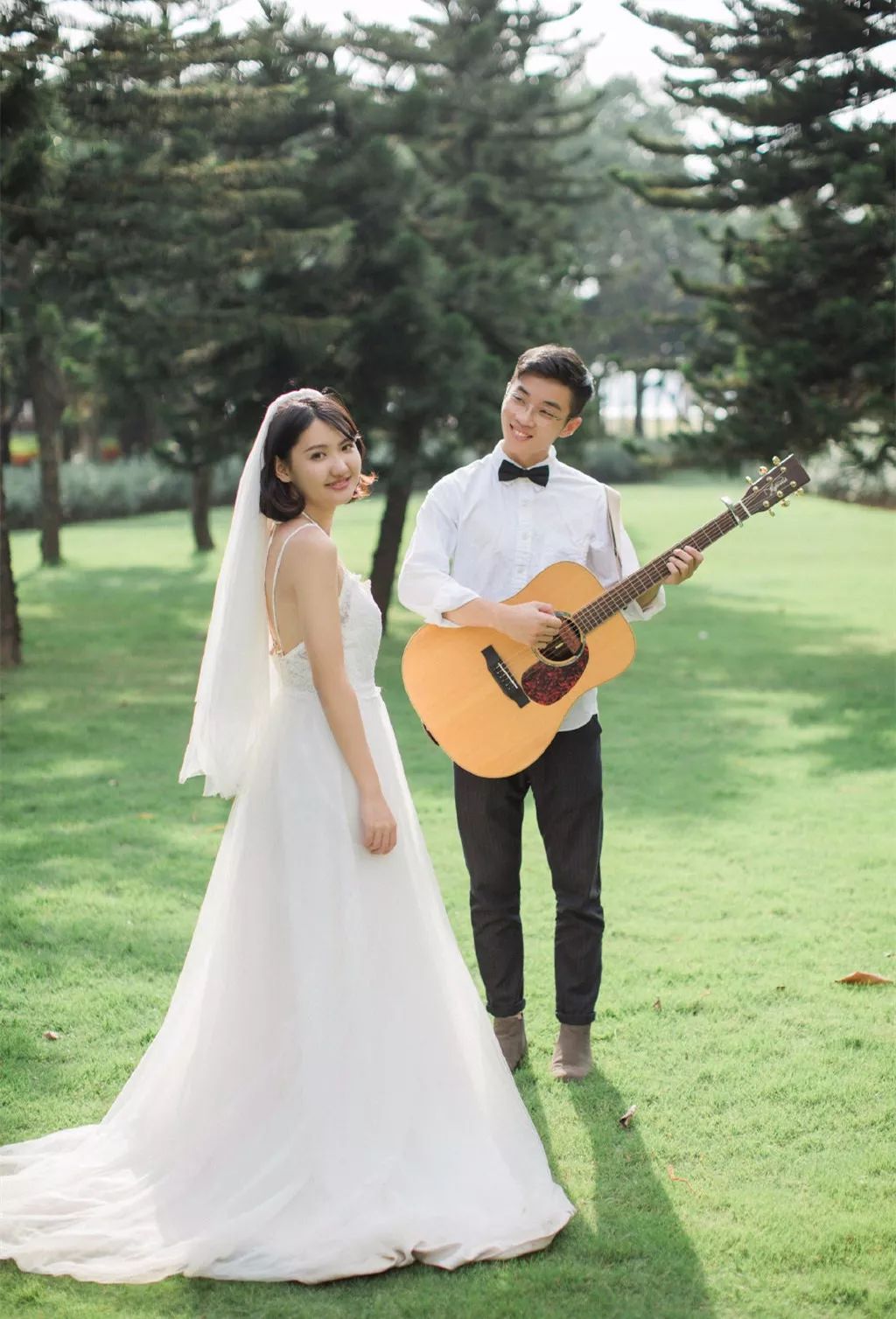 小清新婚纱照唯美图片,小清新婚纱照是不是很唯美啊