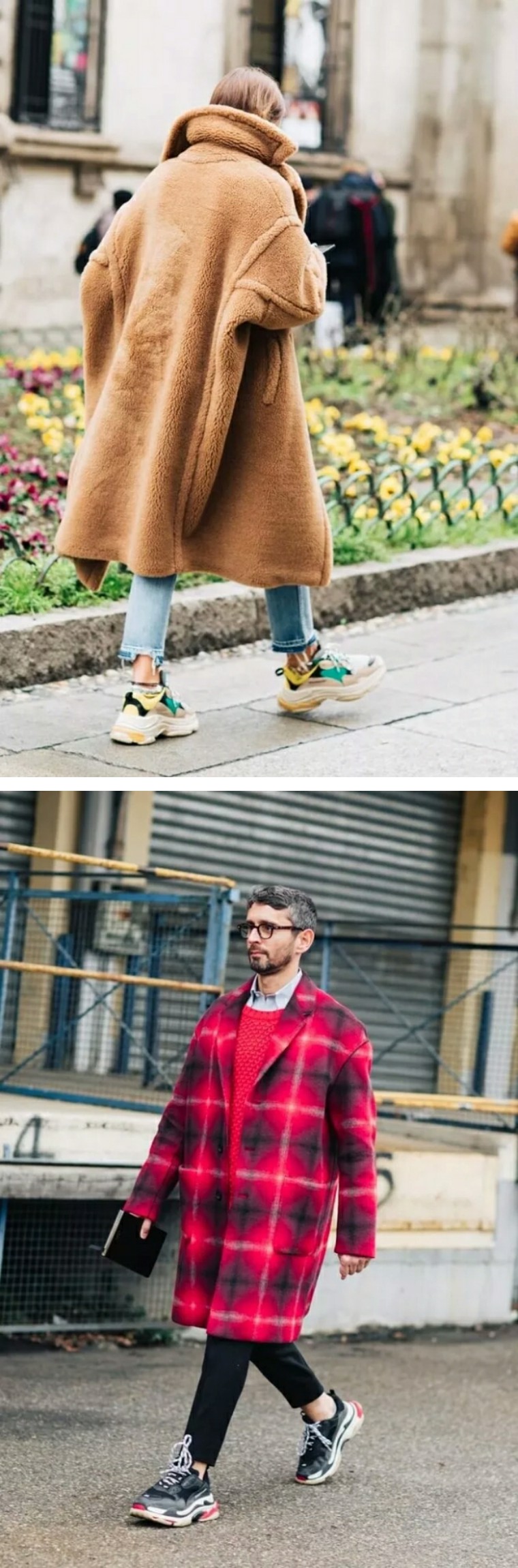 小白鞋老爹潮鞋怎么搭配,老爹鞋和小白鞋哪个更好搭配