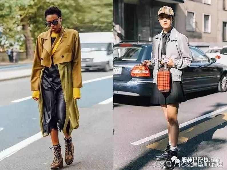 袜子鞋的穿衣搭配图,时尚穿搭小技巧袜子怎么穿好看