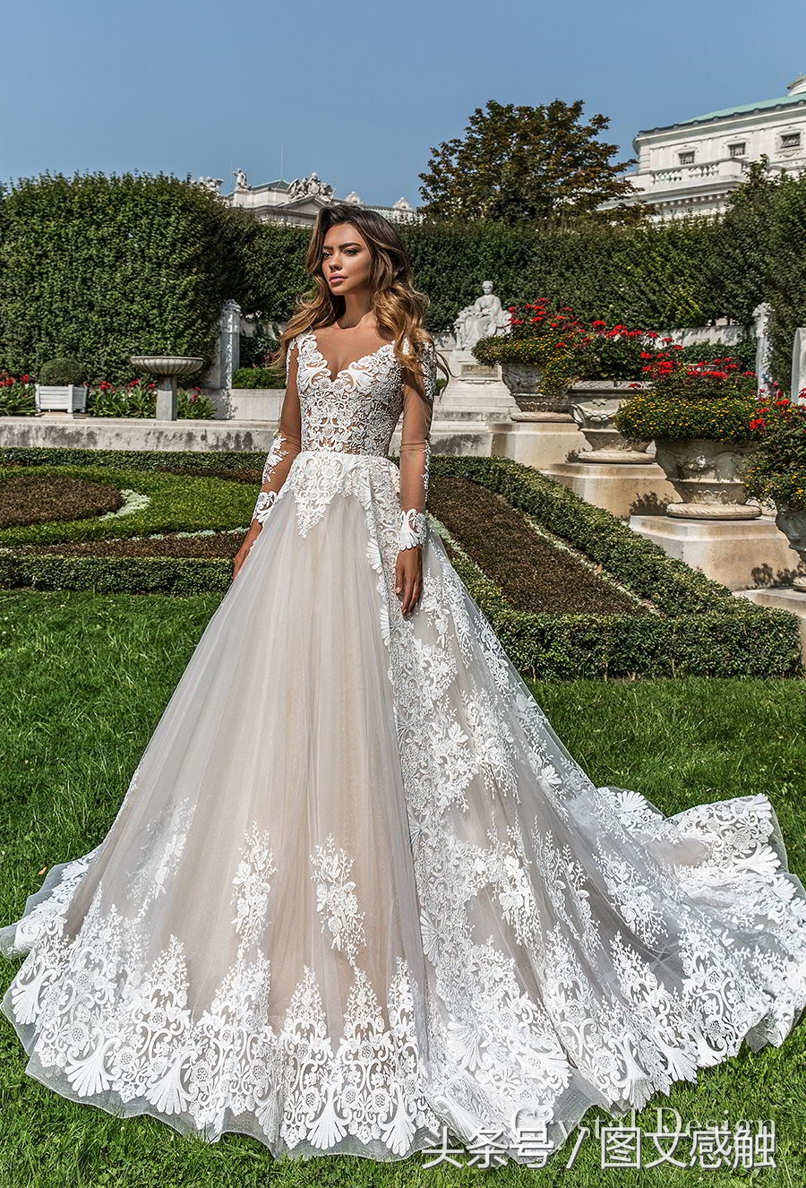 白银婚纱礼服设计,玫瑰婚纱礼服设计