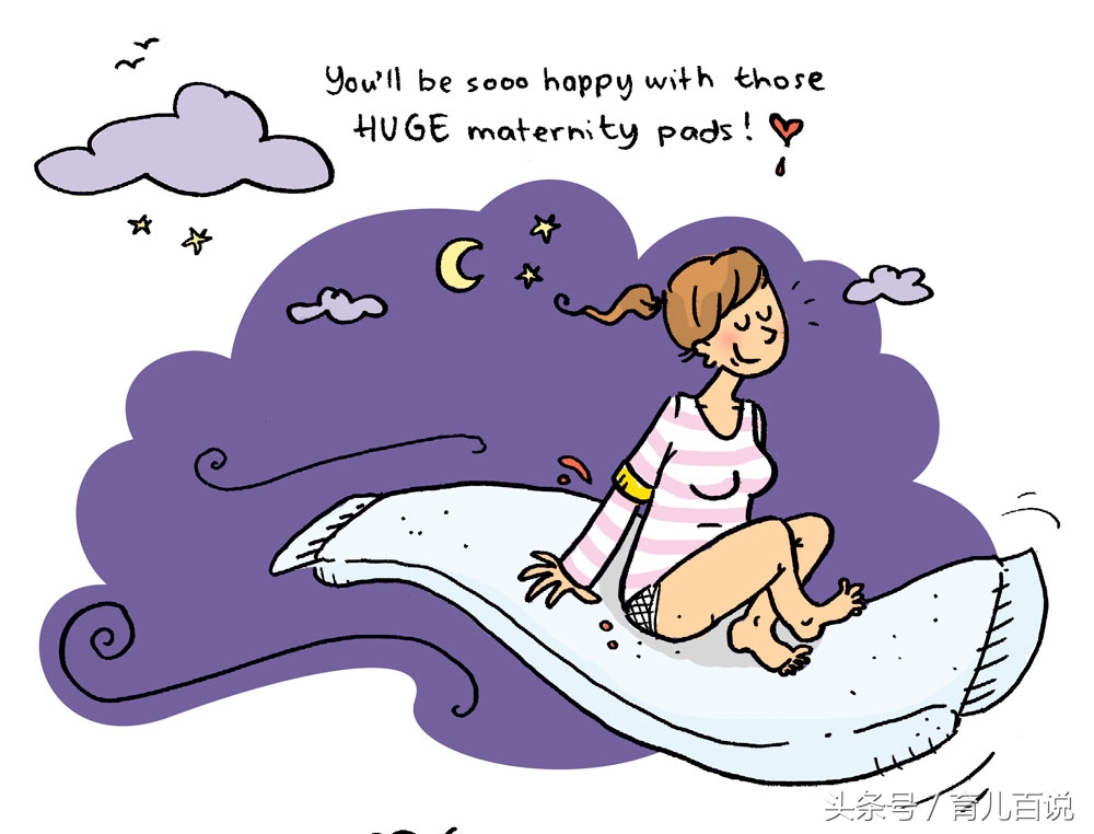 几张漫画告诉你怀孕有多难受,有趣漫画孕妇图片大全