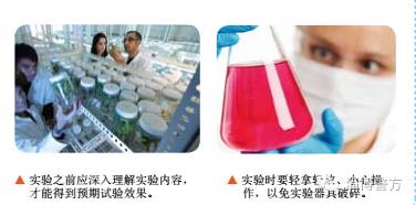 小花姐姐讲故事--在科学实验室要小心操作