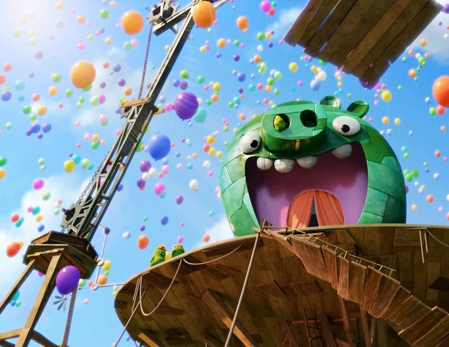 愤怒的小鸟海报手绘,愤怒的小鸟宣传海报