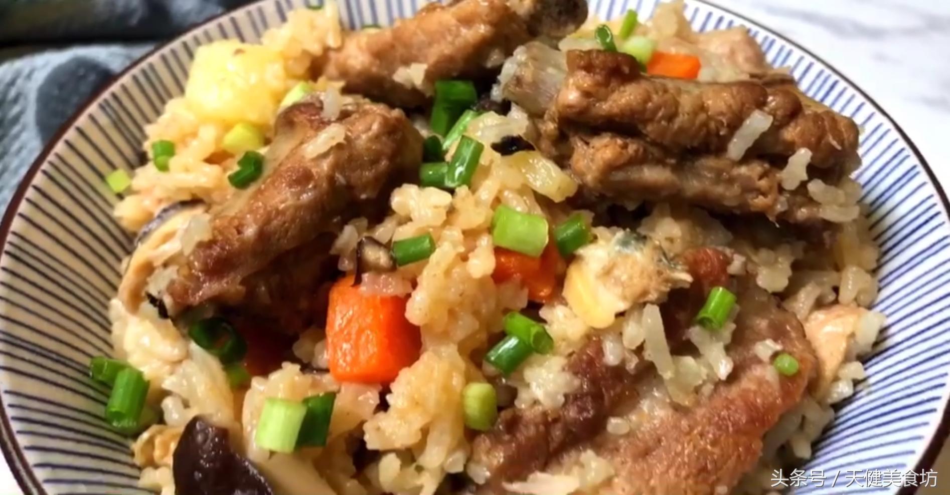 怎么用电饭煲做排骨饭视频窍门,用电饭锅做排骨焖饭怎么做好吃