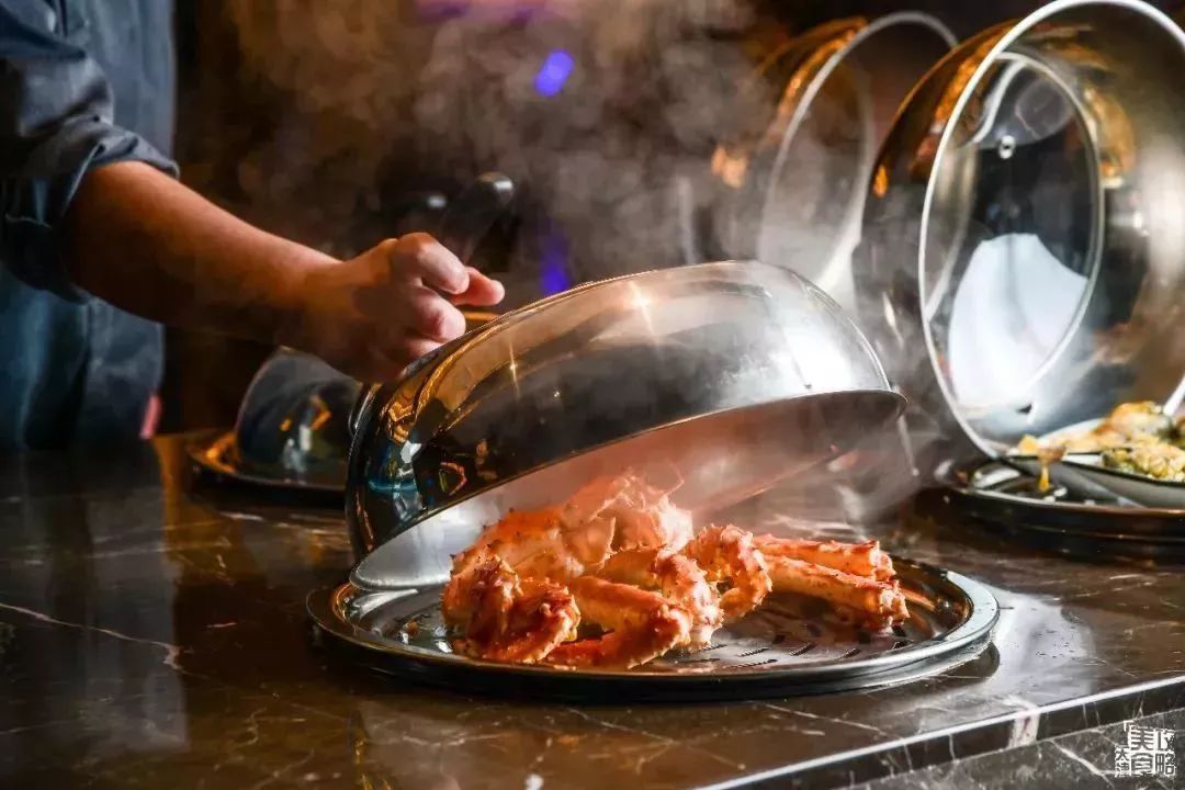 天津高档海鲜自助波龙帝王蟹,海鲜自助天津帝王蟹