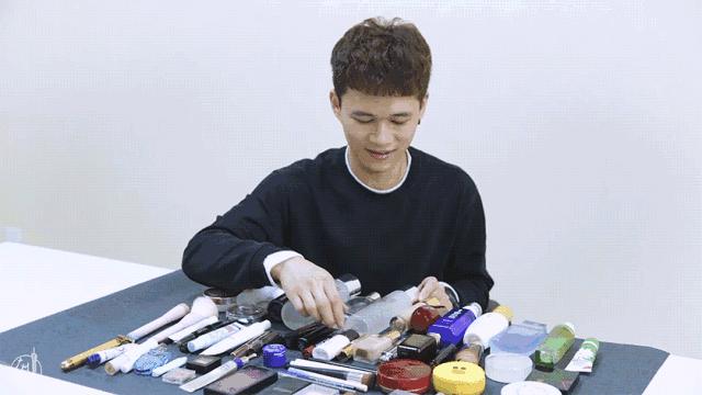 我们让4个直男猜化妆品，女生们哭晕在厕所！哈哈哈哈...