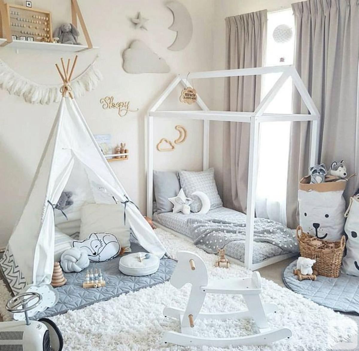 法式卧室黑色床搭配效果图,豪宅卧室上下铺