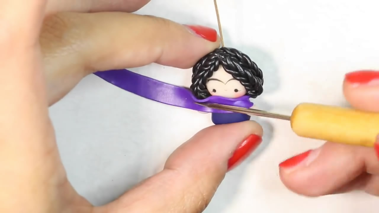 用粘土做钥匙扣怎么做,用黏土做一个漂亮的自制钥匙链