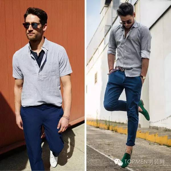 夏日男装带图案,男装夏日穿搭颜色