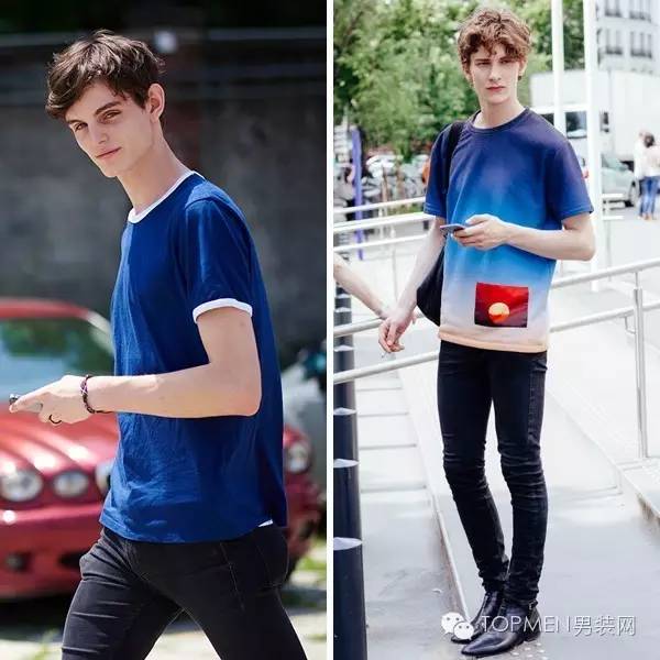 夏季男装流行色,男装配色高级感夏