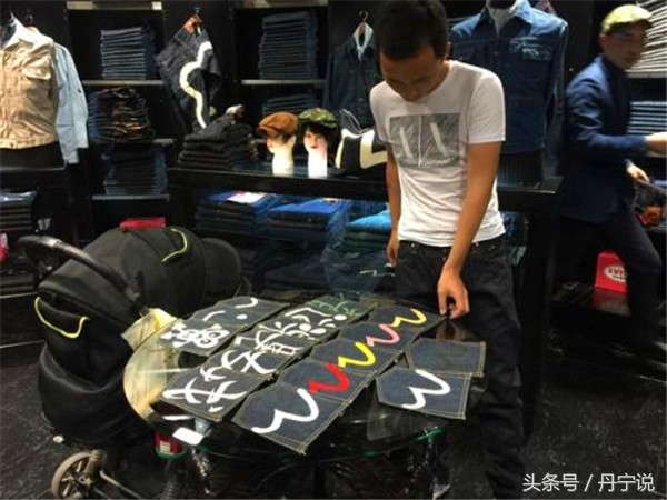 日本潮牌bape牛仔裤,日本潮牌evisu黑色牛仔长裤