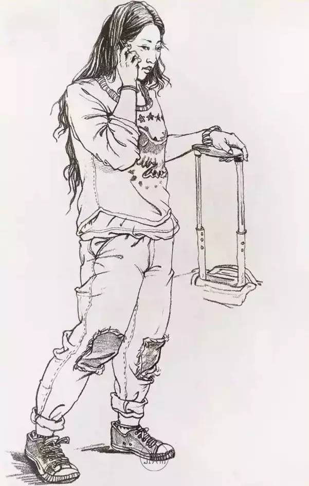 速写装饰线运用,画速写的线条怎样生动