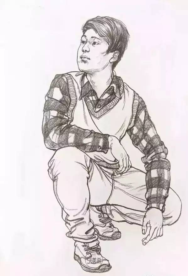 速写装饰线运用,画速写的线条怎样生动