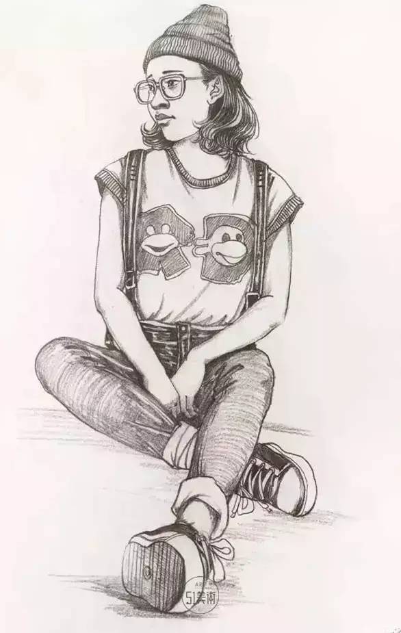 速写装饰线运用,画速写的线条怎样生动