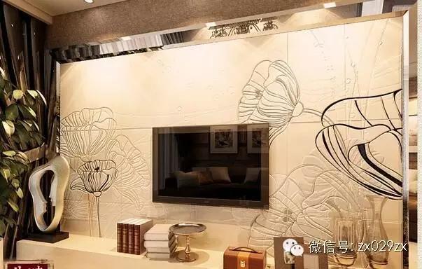 性价比最高的瓷砖电视墙,小众化瓷砖电视墙