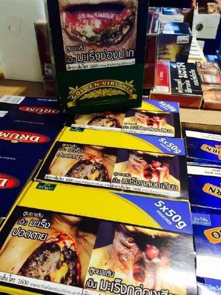 国外烟盒警示图片,看了这些你还想吸烟吗?