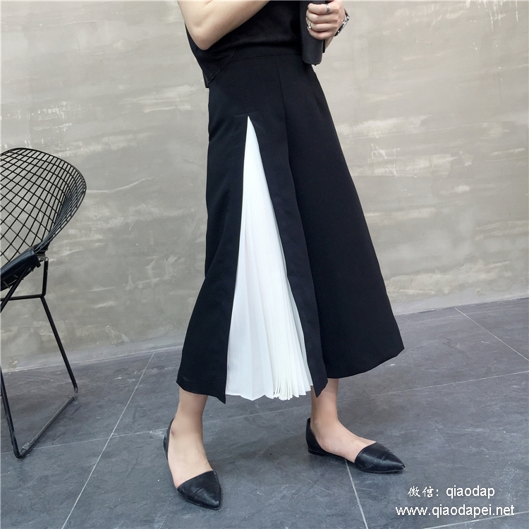 宽松阔腿裤慵懒风推荐,百搭棉麻阔腿裤工装风