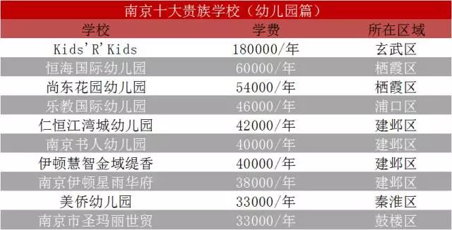 南京河西贵族学校,南京贵族学校