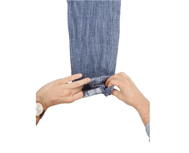 长袖衬衫怎么卷袖子好看,男士衬衫怎么卷袖子