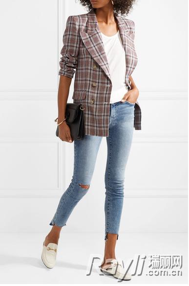 孙怡穿毛边裤子,孙怡穿黑色裤子